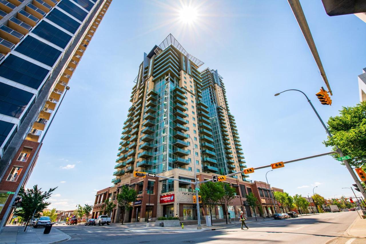 Stylish Downtown Condos By Globalstay Calgary Bagian luar foto