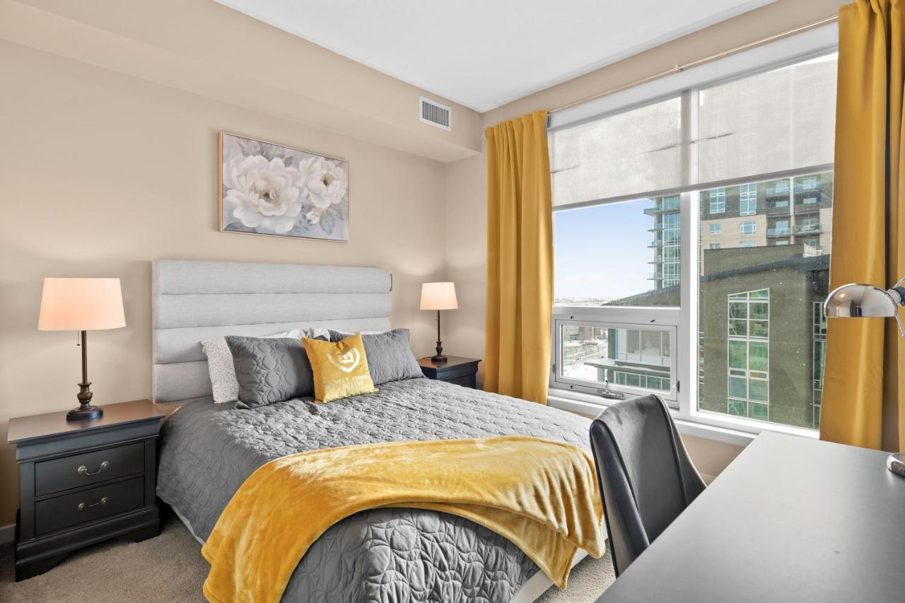 Stylish Downtown Condos By Globalstay Calgary Bagian luar foto